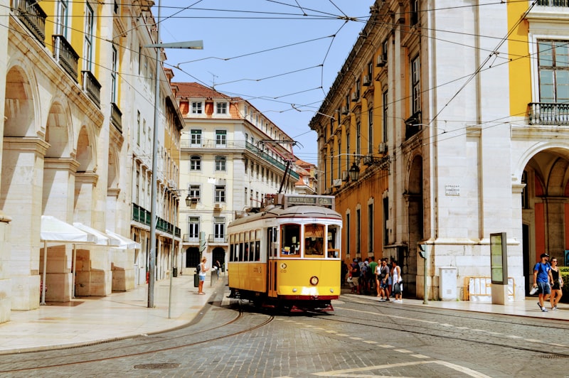 Vista de Lisboa e arquitetura portuguesa